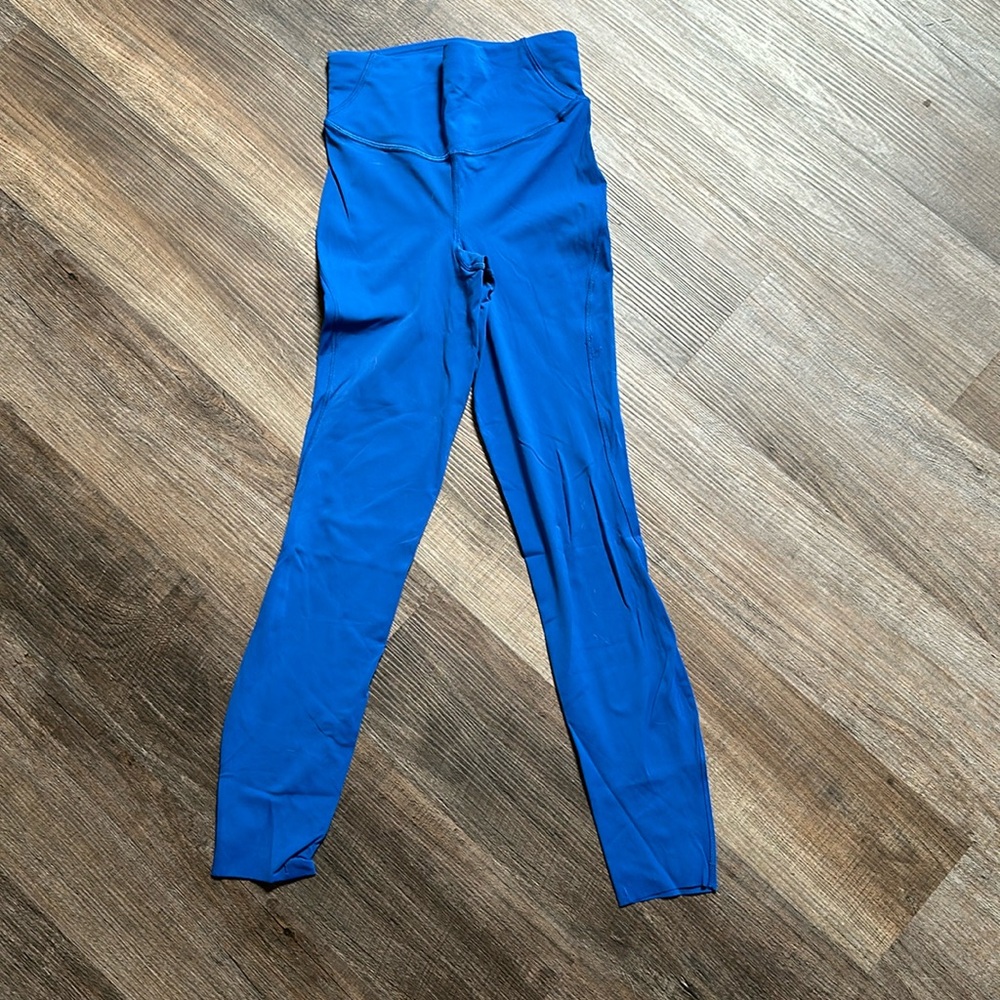 Blue Lululemon Full Length Leggings
